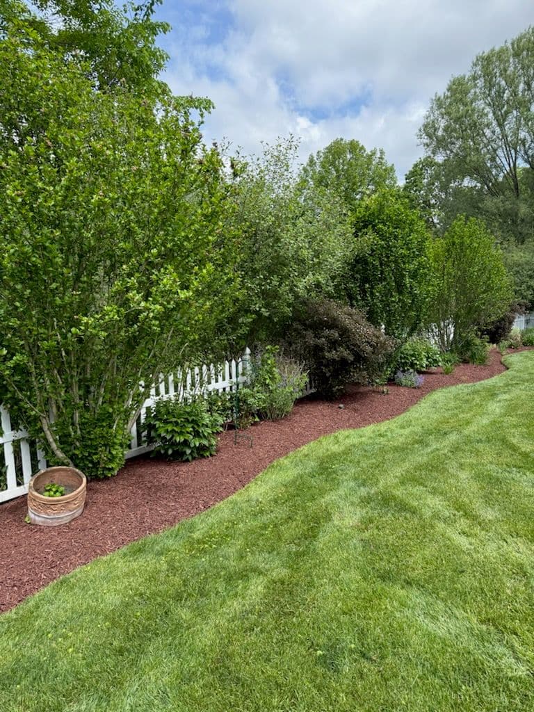 Flower Bed Transformation in North Canton Ohio